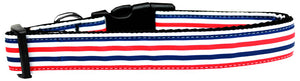 Patriotic Stripes Dog Collar