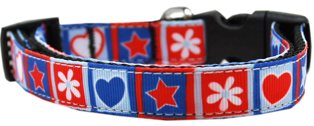 Stars & Hearts Dog Collar