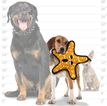 Load image into Gallery viewer, Tuffy Ocean Creature Series The &quot;General&quot; Starfish Dog Toy