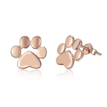 Load image into Gallery viewer, Paw Stud Earrings