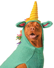 Load image into Gallery viewer, Unicorn Hoodie Dog Sweater