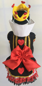 Big Bow & Hearts Dress Dog Costume