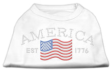 Load image into Gallery viewer, Classic American Rhinestone Dog Shirt