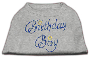 Birthday Boy Rhinestone Dog Shirt