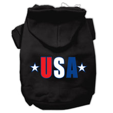 Load image into Gallery viewer, USA Star Dog Hoodie