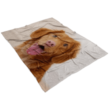 Load image into Gallery viewer, Personalized Pet Photo Throw Blanket