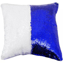 Load image into Gallery viewer, Personalized Reversible Mermaid Sequins Decorative Pillow Cover