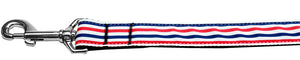 Patriotic Stripes Dog Leash