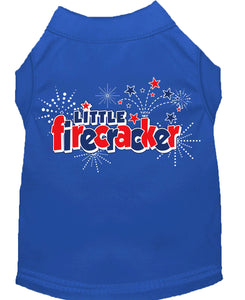 Little Firecracker Dog Shirt