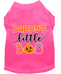 Daddy's Little Boo Dog Shirt