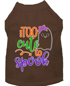Too Cute to Spook Dog Shirt