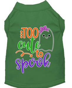 Too Cute to Spook Dog Shirt