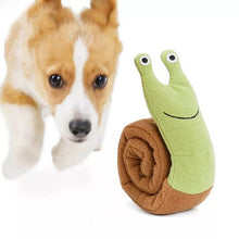 Load image into Gallery viewer, Snail Snuffle Treat Dog Puzzle Toy