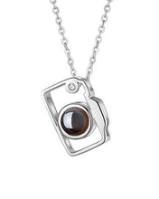 Load image into Gallery viewer, Personalized Camera Projection Necklace