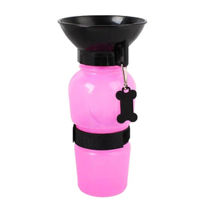 Portable Squeezable Dog Water Bottle & Bowl