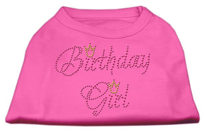 Birthday Girl Rhinestone Dog Shirt