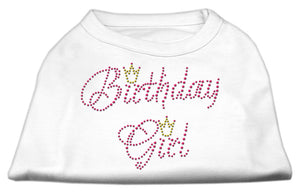 Birthday Girl Rhinestone Dog Shirt