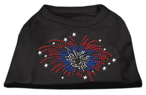 Fireworks Rhinestone Dog Shirt