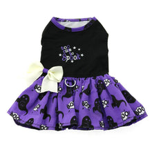 Load image into Gallery viewer, Halloween Too Cute to Spook Dog Harness Dress