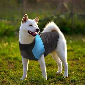 Strip Puffer Dog Jacket