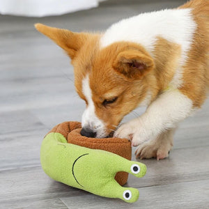 Snail Snuffle Treat Dog Puzzle Toy